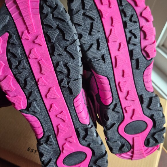 BNIB McKinley Slider Sandals Pink Black EU36.5 - Picture 7 of 8